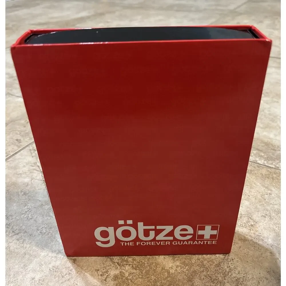 New- Sealed- Gotze The Forever Guarantee Stainless Steel Peelers Set!